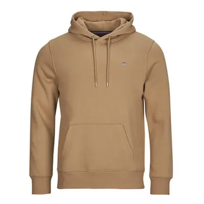 Gant REG SHIELD HOODIE men's Sweatshirt in Beige