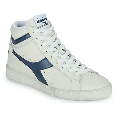 Diadora GAME L HIGH WAXED men's Shoes (High-top Trainers) in White