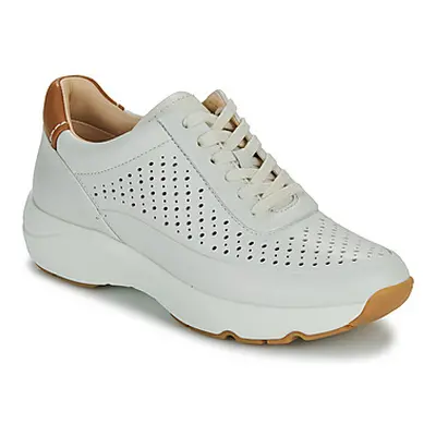 Clarks TIVOLI GRACE women's Shoes (Trainers) in White