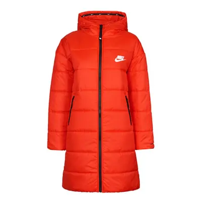 Nike W NSW TF RPL CLASSIC HD PARKA women's Jacket in Red