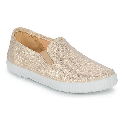 Citrouille et Compagnie CALVEL girls's Children's Casual Shoes in Gold