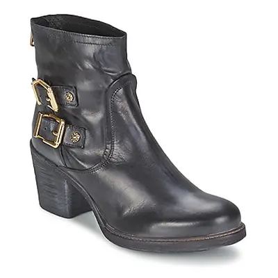 Meline LODU women's Low Ankle Boots in Black