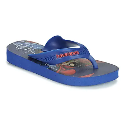 Havaianas KIDS MAX HEROIS boys's Children's Flip flops / Sandals in Blue