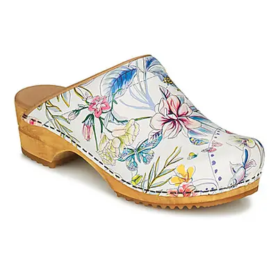 Sanita ORCHID women's Clogs (Shoes) in White