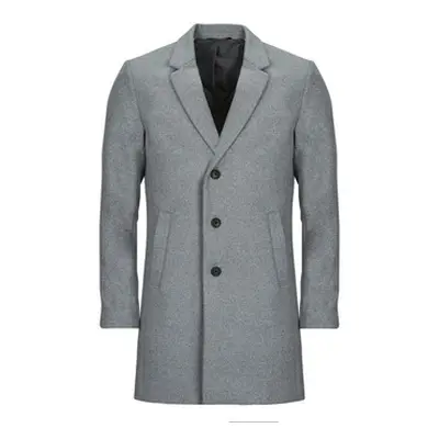 Jack & Jones JJEMORRISON WOOL COAT SN men's Coat in Grey