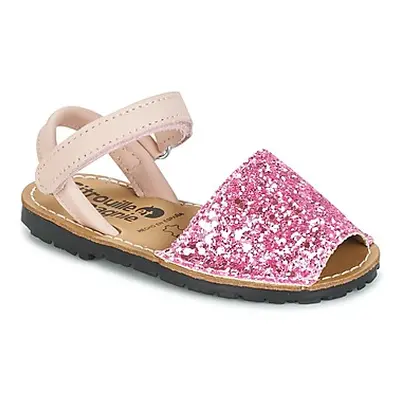 Citrouille et Compagnie SQUOUBEL girls's Children's Sandals in Pink