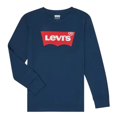 Levis BATWING TEE LS boys's in Blue