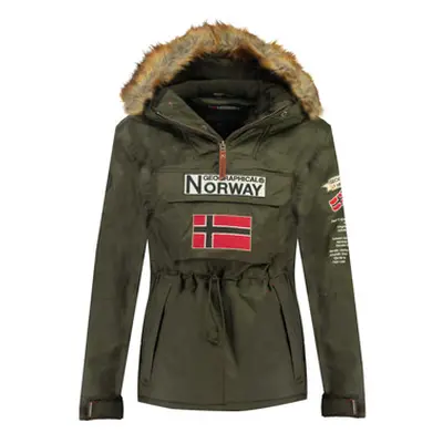 Geographical Norway BARMAN BOY boys's Children's Parka in Kaki