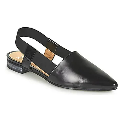 Perlato 11003-JAMAICA-VERNIS-NOIR women's Sandals in Black