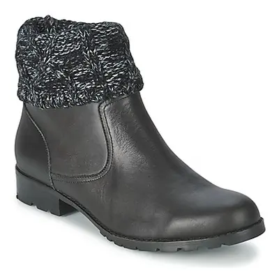 Mellow Yellow RAY women's Mid Boots in Black