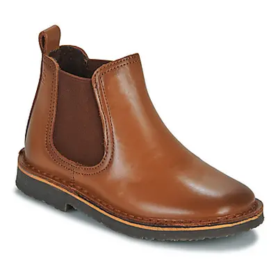 Citrouille et Compagnie HOVETTE boys's Children's Mid Boots in Brown