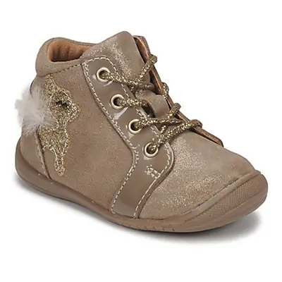 GBB BICHETTE girls's Children's Shoes (High-top Trainers) in Beige