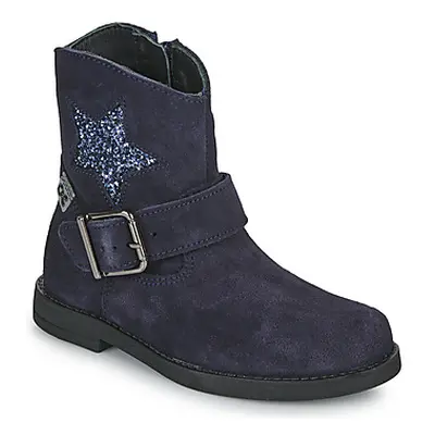 Citrouille et Compagnie NEW 17 girls's Children's Mid Boots in Blue