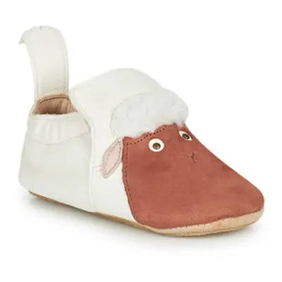 Easy Peasy BLUBLU MOUTON boys's Children's Slippers in White