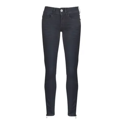 G-Star Raw LYNN ZIP MID SKINNY ANKLE women's in Blue