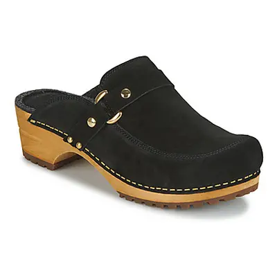 Sanita LILLEN women's Clogs (Shoes) in Black