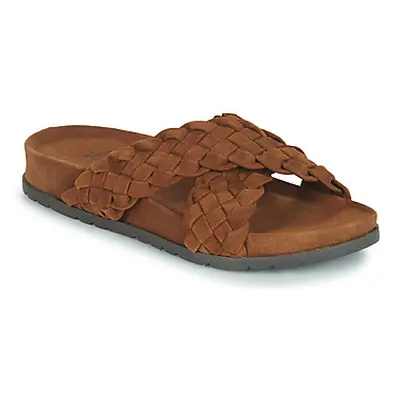 L'Atelier Tropézien SB403-TAN women's Mules / Casual Shoes in Brown