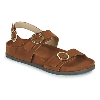 L'Atelier Tropézien SB408-TAN women's Sandals in Brown