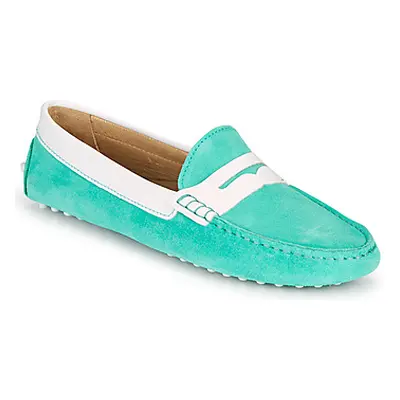 JB Martin TABATA women's Loafers / Casual Shoes in Blue