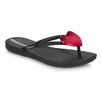 Ipanema MAXI FASHION girls's Children's Flip flops / Sandals in Black