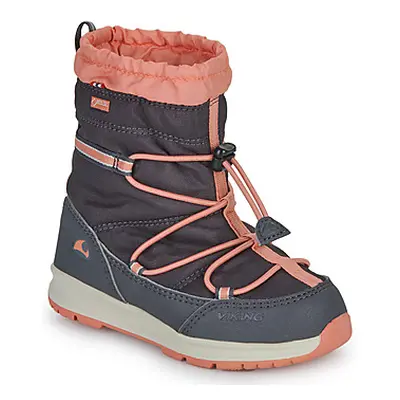 VIKING FOOTWEAR Oksval High GTX Warm girls's Children's Snow boots in Grey