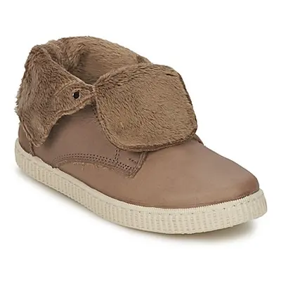 Chipie SABRINA girls's Children's Shoes (High-top Trainers) in Beige