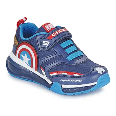 Geox J BAYONYC BOY C boys's Children's Shoes (Trainers) in Blue