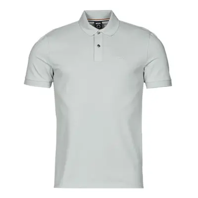 BOSS Pallas men's Polo shirt in Grey