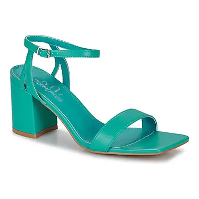 Moony Mood ANDROMA women's Sandals in Green