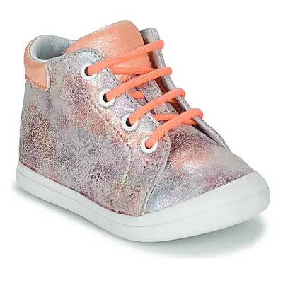 GBB NAHIA girls's Children's Shoes (High-top Trainers) in Pink