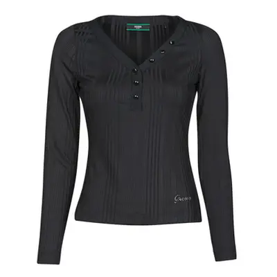 Guess LS URSULA TOP women's in Black