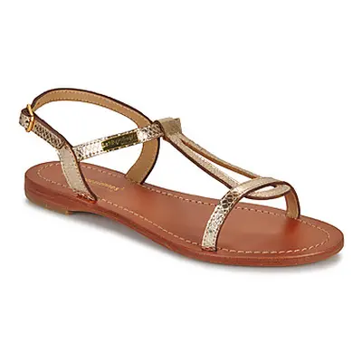 Les Tropéziennes par M Belarbi HAMAT women's Sandals in Gold