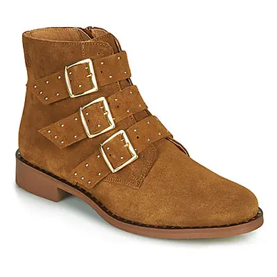 Betty London LYS women's Mid Boots in Brown