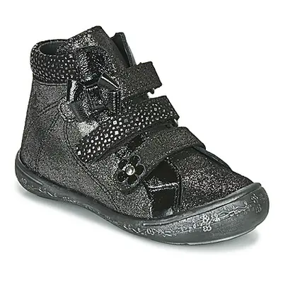 Citrouille et Compagnie HODIL girls's Children's Shoes (High-top Trainers) in Black