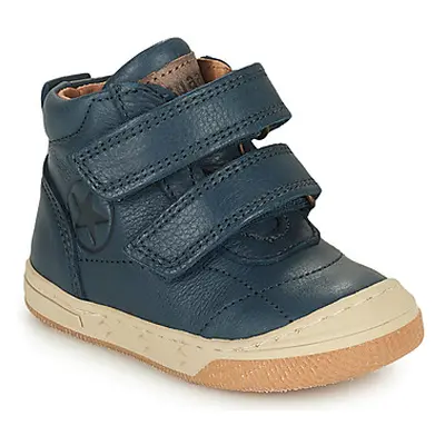 Bisgaard JUNO girls's Children's Shoes (High-top Trainers) in Marine