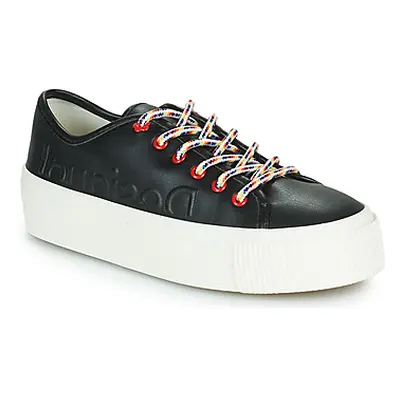 Desigual STREET HALF LOGO women's Shoes (Trainers) in Black