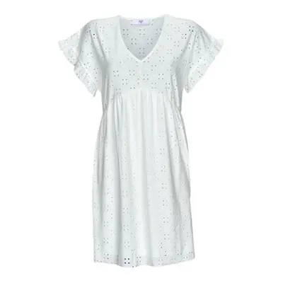 Le Temps des Cerises LIA women's Dress in White