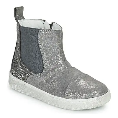 Citrouille et Compagnie PIMANE girls's Children's Mid Boots in Grey