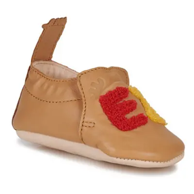 Easy Peasy MY BLUMOO boys's Baby Slippers in Brown