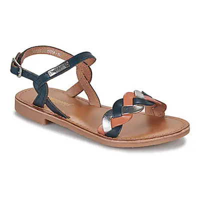 Les Tropéziennes par M Belarbi BONBON girls's Children's Sandals in Marine