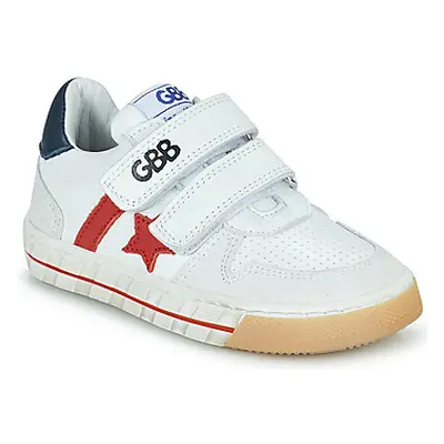 GBB KIWI boys's Children's Shoes (Trainers) in White