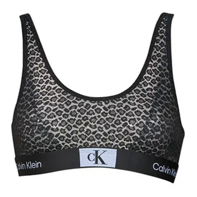 Calvin Klein Jeans UNLINED BRALETTE women's Sports bras in Black