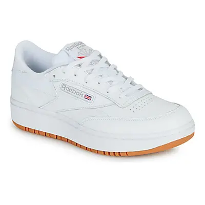 Reebok Classic CLUB C DOUBLE women's Shoes (Trainers) in White