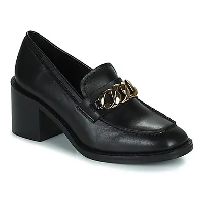 Maison Minelli BRUNILDE women's Loafers / Casual Shoes in Black