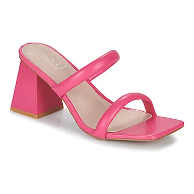 Moony Mood ALIXA women's Mules / Casual Shoes in Pink