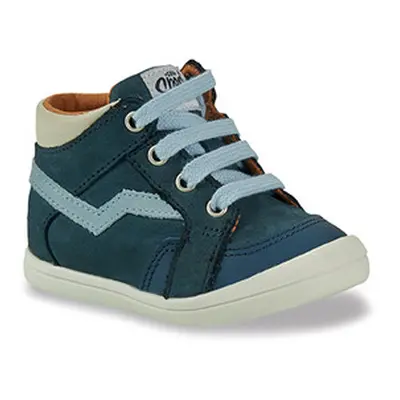 GBB ASTORY boys's Children's Shoes (High-top Trainers) in Blue