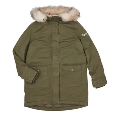 Pepe jeans ALISA girls's Children's Parka in Kaki