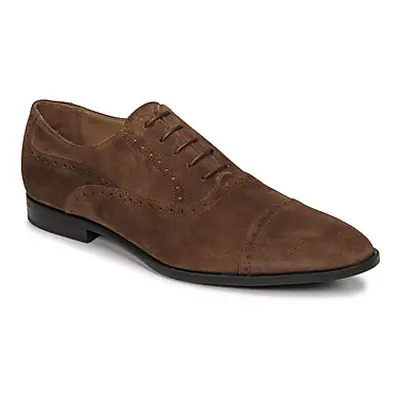 Pellet ALEX men's Smart / Formal Shoes in Brown