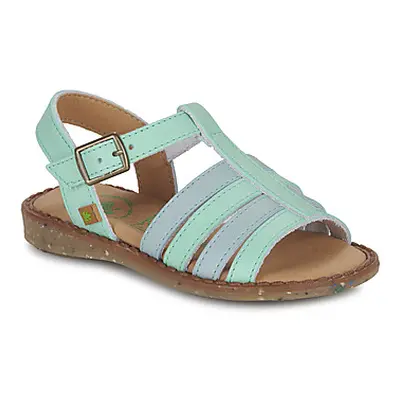 El Naturalista Atenas girls's Children's Sandals in Green