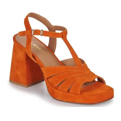 JB Martin MUCCIA women's Sandals in Orange